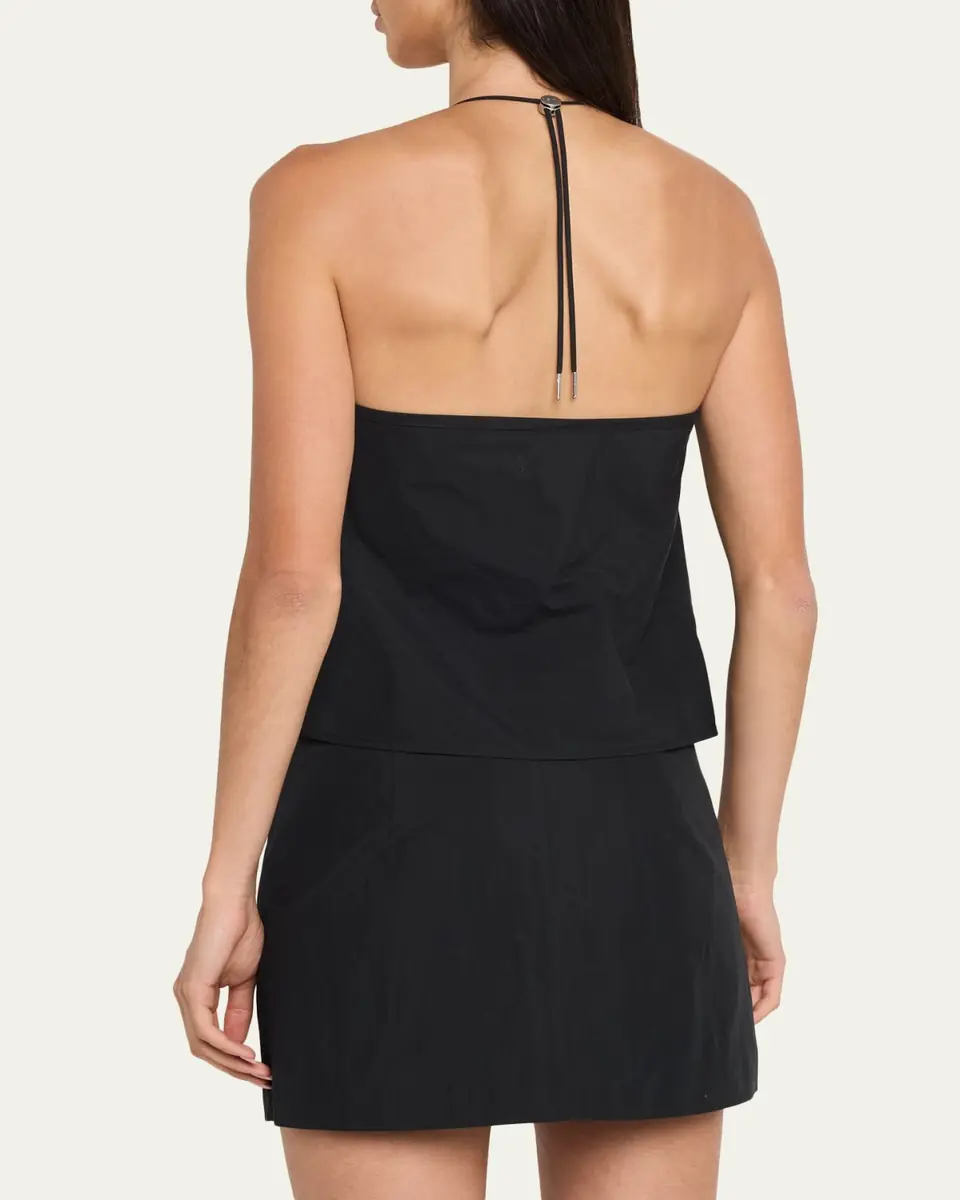 STILL HERE Toggle Halter Tank Top | Thumbnail 3 STILL HERE Toggle Halter Tank Top | Thumbnail 3