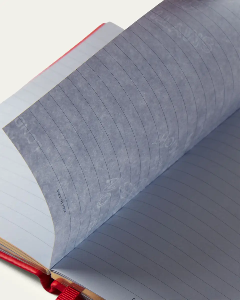 Smythson "XOXO" Panama Leather Pocket Notebook | Thumbnail 4