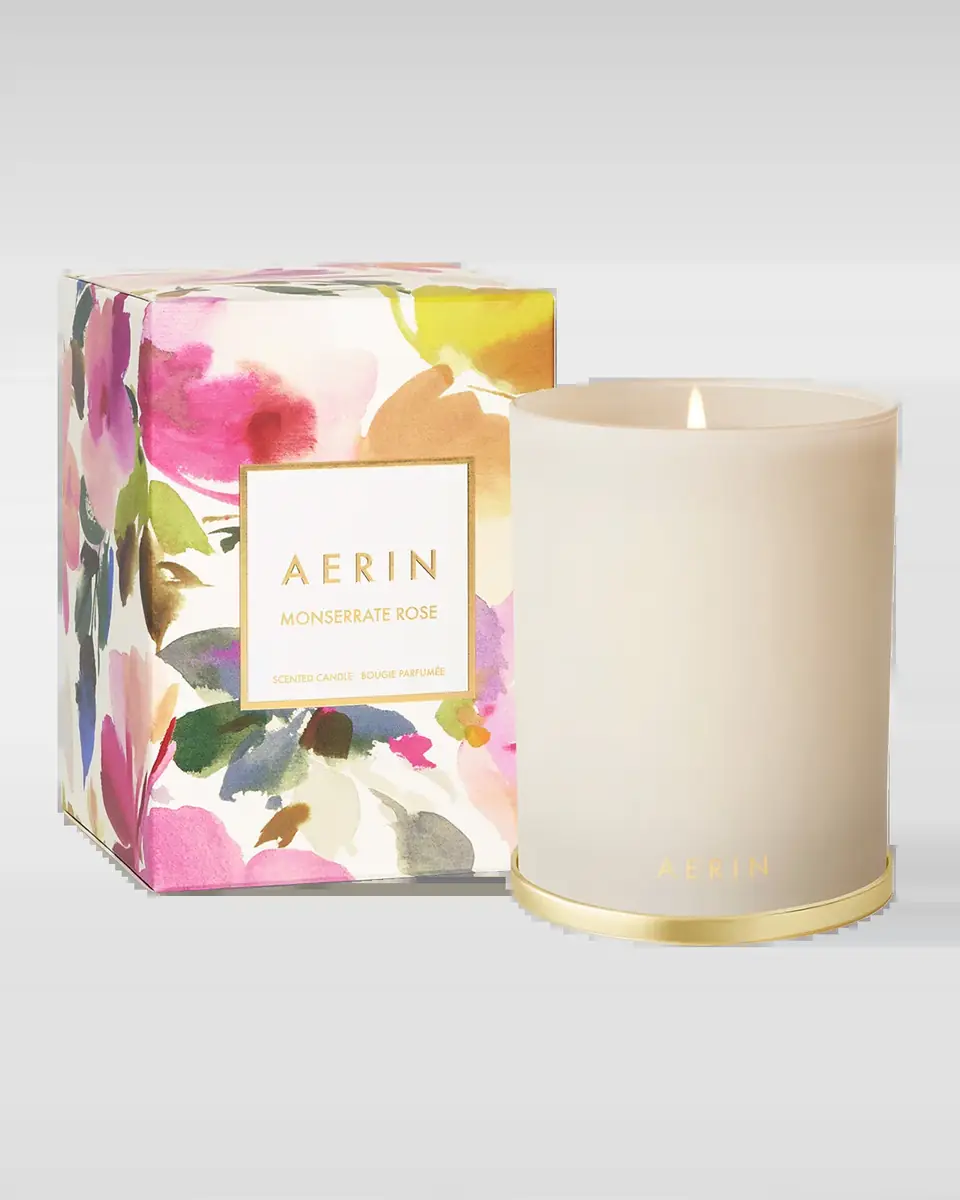 AERIN Monserrate Rose Candle, 9.5oz | Thumbnail 2 AERIN Monserrate Rose Candle, 9.5oz | Thumbnail 2