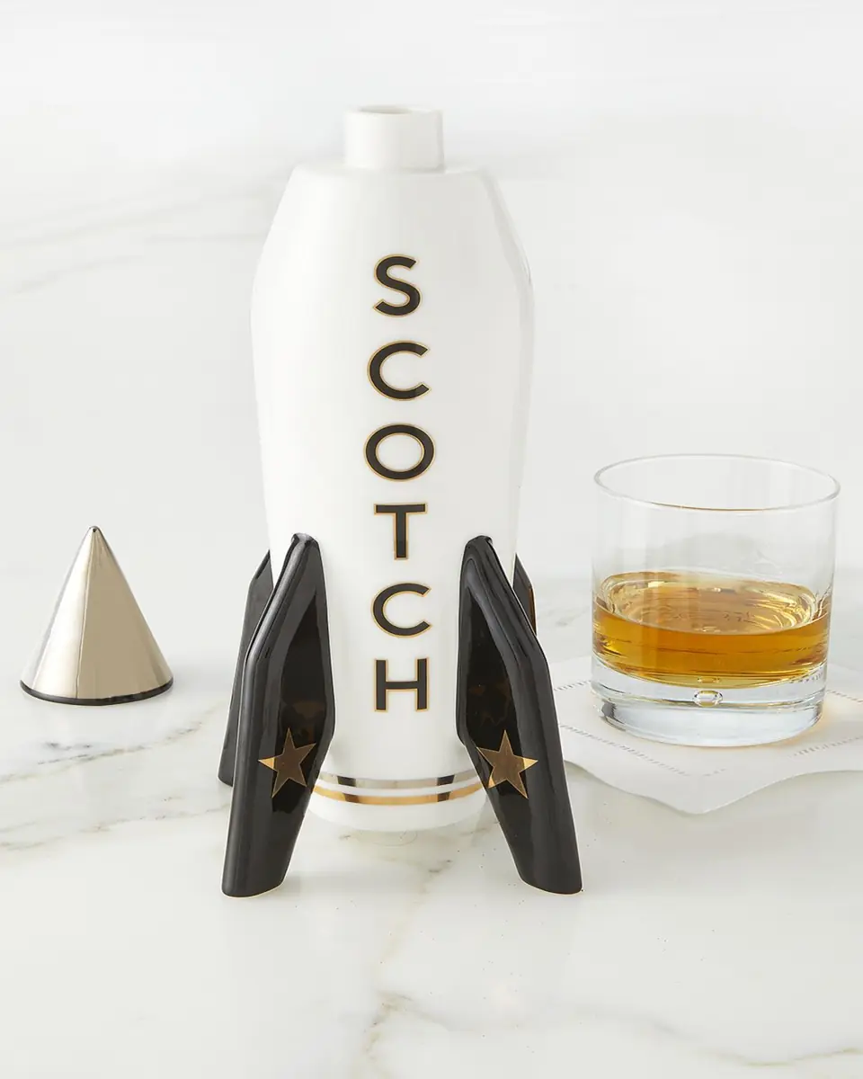 Jonathan Adler Rocket Scotch Decanter, 23 oz. | Thumbnail 3