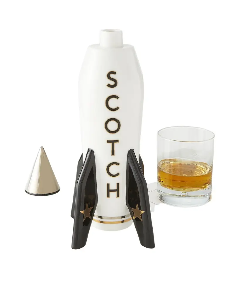 Jonathan Adler Rocket Scotch Decanter, 23 oz.
