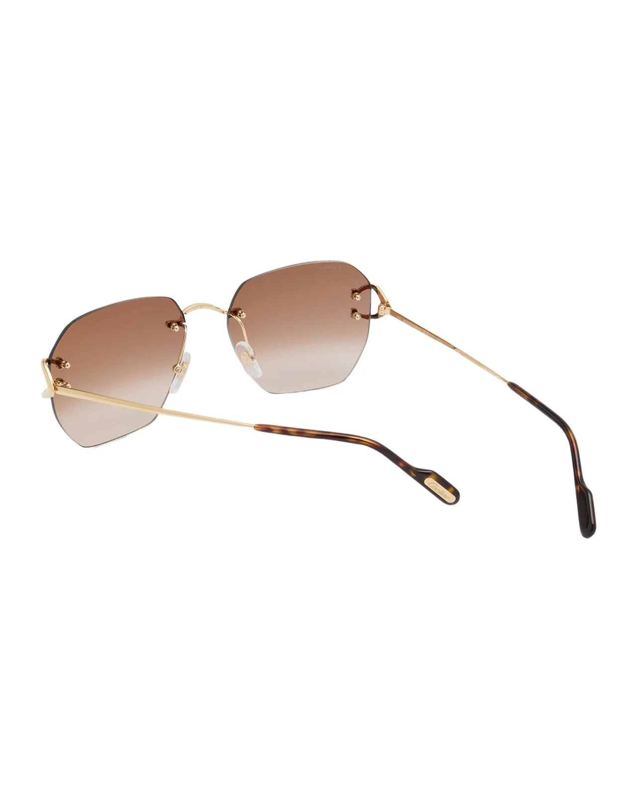 Rimless Square Metal Sunglasses Rimless Square Metal Sunglasses