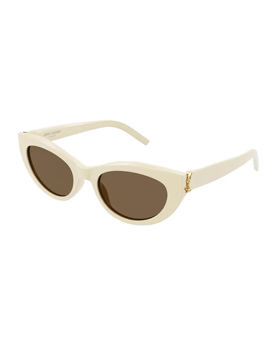 Saint Laurent YSL Acetate Cat-Eye Sunglasses | Thumbnail 3