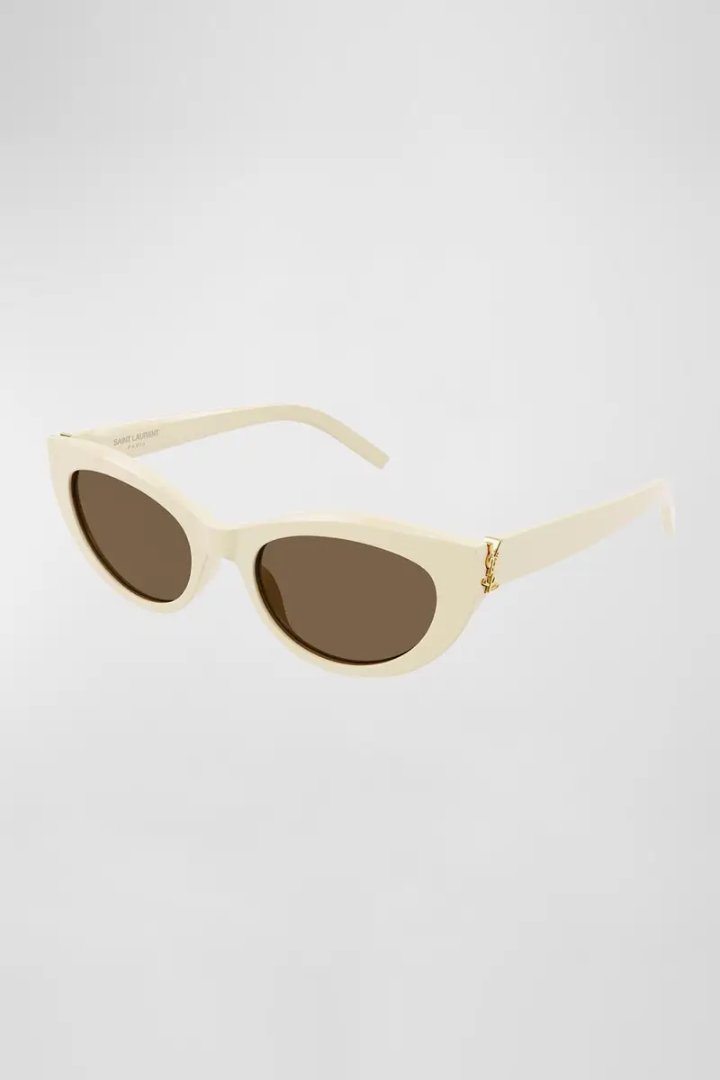 Saint Laurent YSL Acetate Cat-Eye Sunglasses | Thumbnail 4