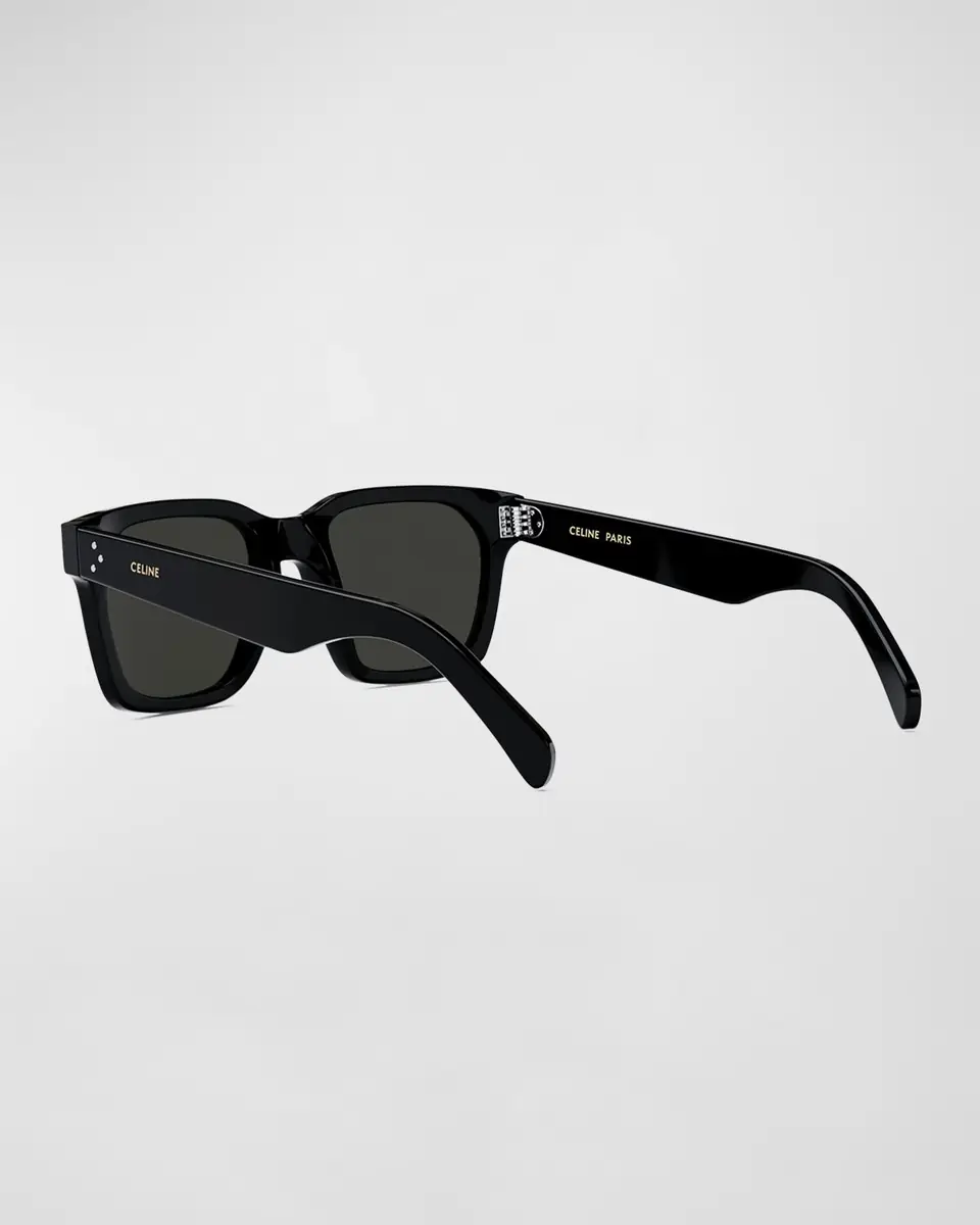 Celine Men's Bold 3-Dots Square Sunglasses | Thumbnail 2 Celine Men's Bold 3-Dots Square Sunglasses | Thumbnail 2