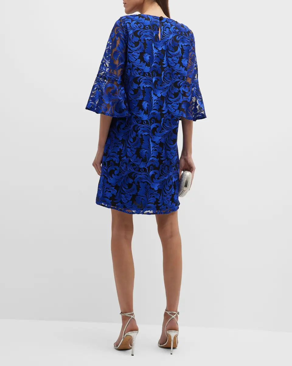 Caroline Rose Bella Soiree Lace Shift Dress | Thumbnail 4