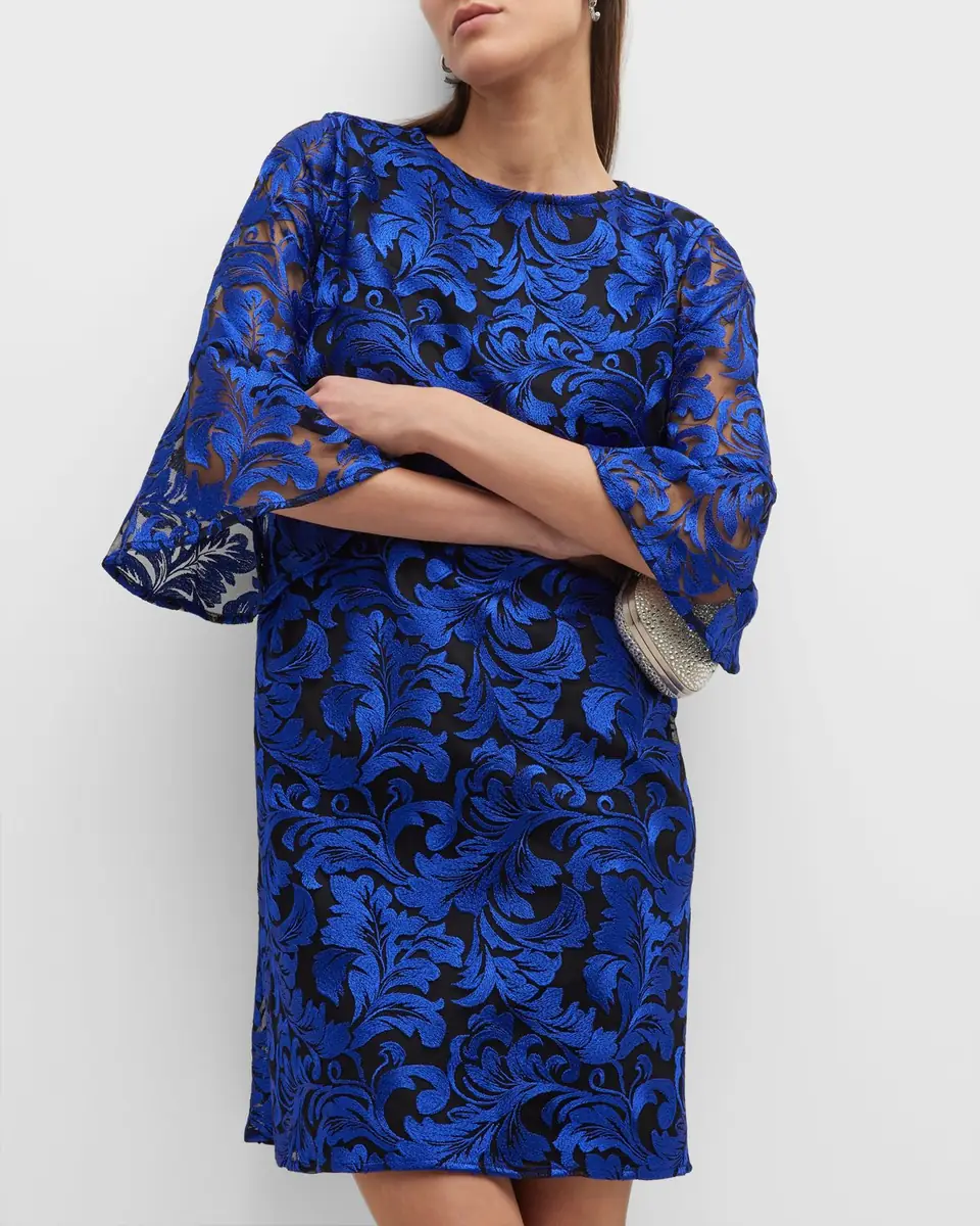 Caroline Rose Bella Soiree Lace Shift Dress | Thumbnail 7
