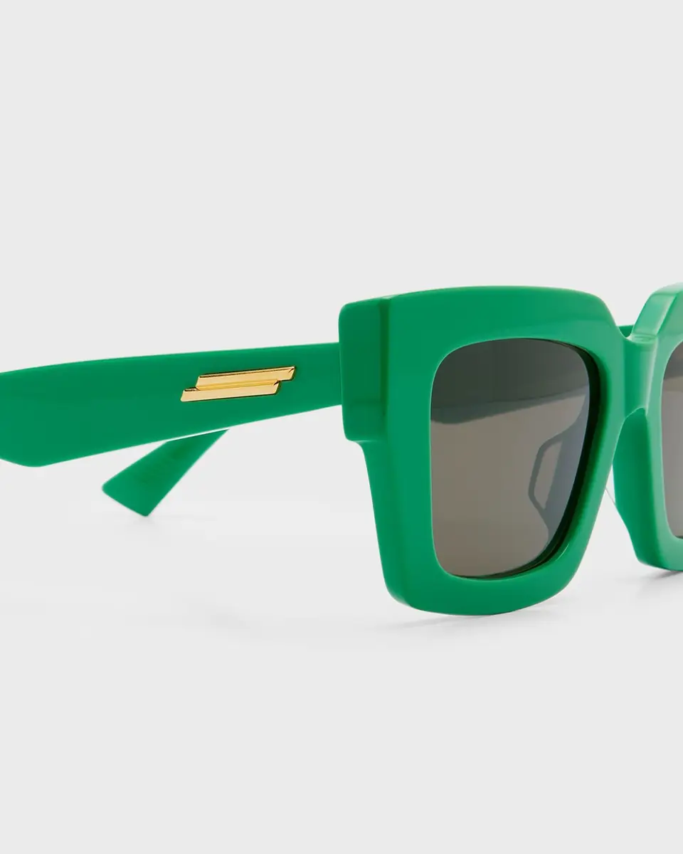 Bottega Veneta Raised Logo Acetate Cat-Eye Sunglasses | Thumbnail 4 Bottega Veneta Raised Logo Acetate Cat-Eye Sunglasses | Thumbnail 4
