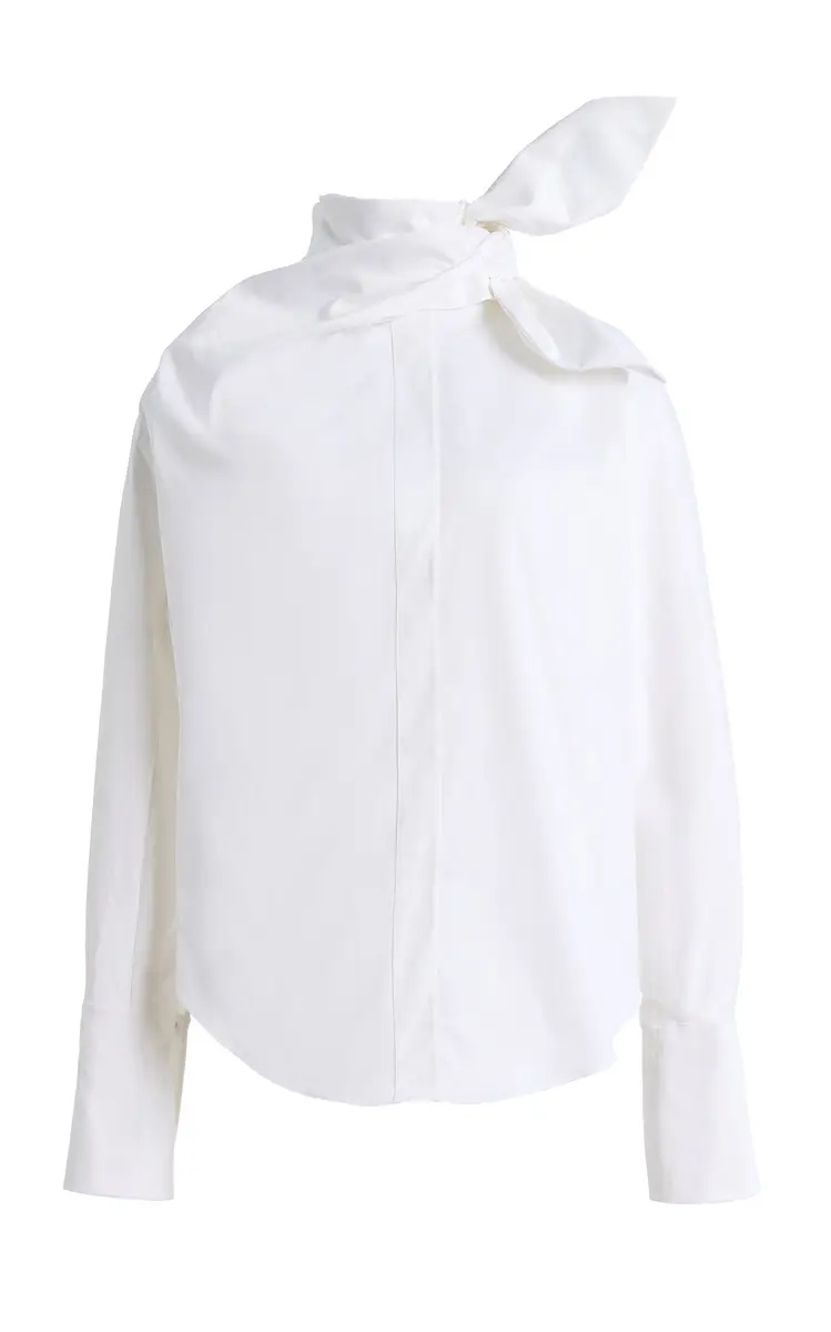 Exclusive Tied Poplin Shirt
