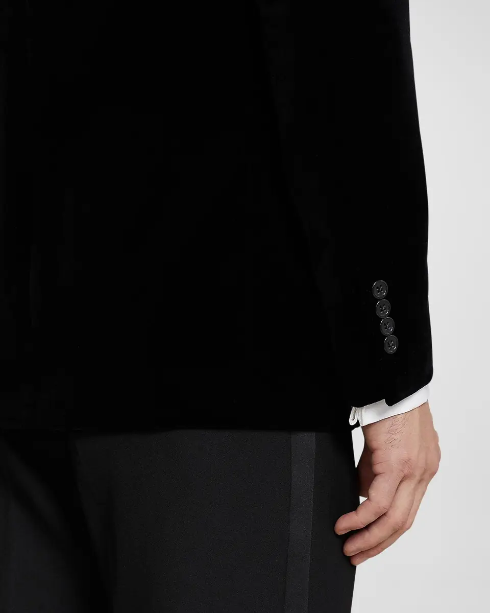 Polo Ralph Lauren Men's Tailored Velvet Evening Jacket | Thumbnail 5 Polo Ralph Lauren Men's Tailored Velvet Evening Jacket | Thumbnail 5
