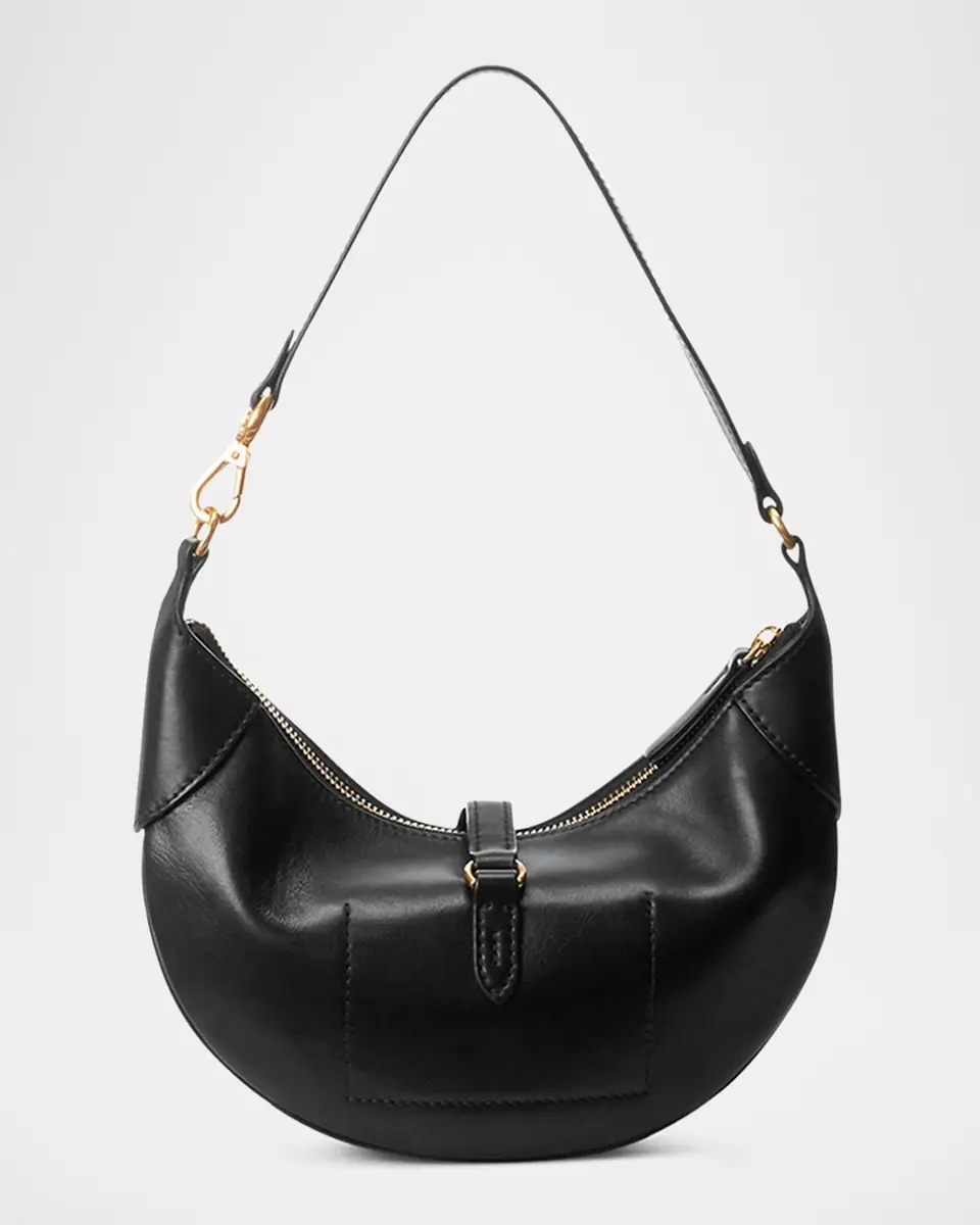 Polo Ralph Lauren Polo ID Calfskin Mini Shoulder Bag | Thumbnail 5 Polo Ralph Lauren Polo ID Calfskin Mini Shoulder Bag | Thumbnail 5