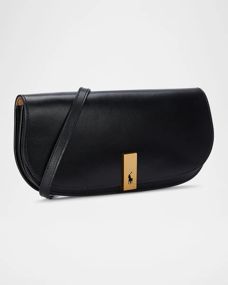 Polo Ralph Lauren Polo ID Leather Medium Clutch-Bag | Thumbnail 6 Polo Ralph Lauren Polo ID Leather Medium Clutch-Bag | Thumbnail 6