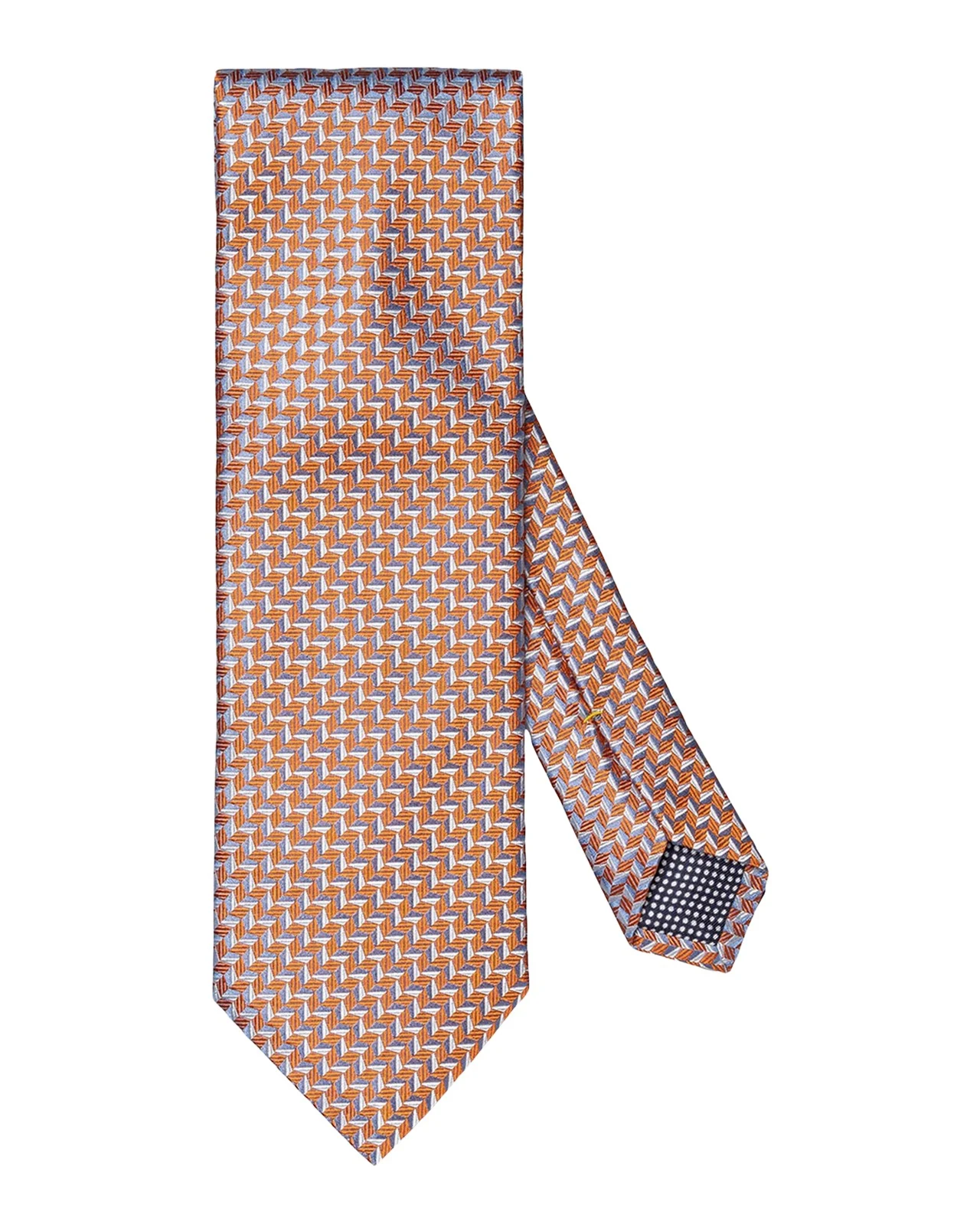 Men's Geometric Woven Silk Tie