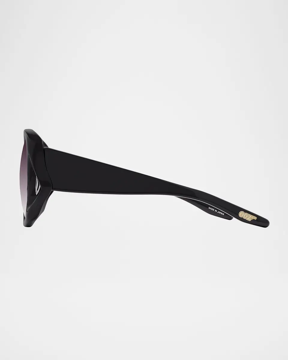 Barton Perreira x 007 Shade Round Acetate Sunglasses | Thumbnail 2 Barton Perreira x 007 Shade Round Acetate Sunglasses | Thumbnail 2