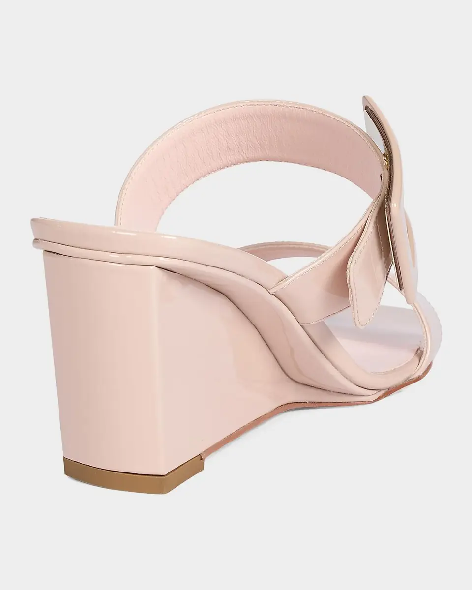 Roger Vivier 60mm Belle Vivier Patent Leather Wedge Mule Sandals | Thumbnail 2 Roger Vivier 60mm Belle Vivier Patent Leather Wedge Mule Sandals | Thumbnail 2