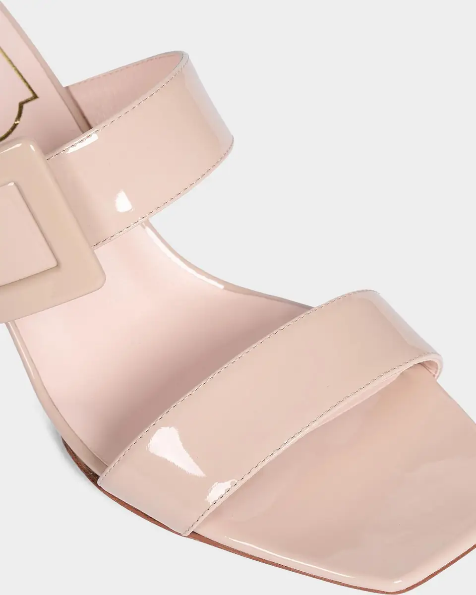 Roger Vivier 60mm Belle Vivier Patent Leather Wedge Mule Sandals | Thumbnail 3 Roger Vivier 60mm Belle Vivier Patent Leather Wedge Mule Sandals | Thumbnail 3