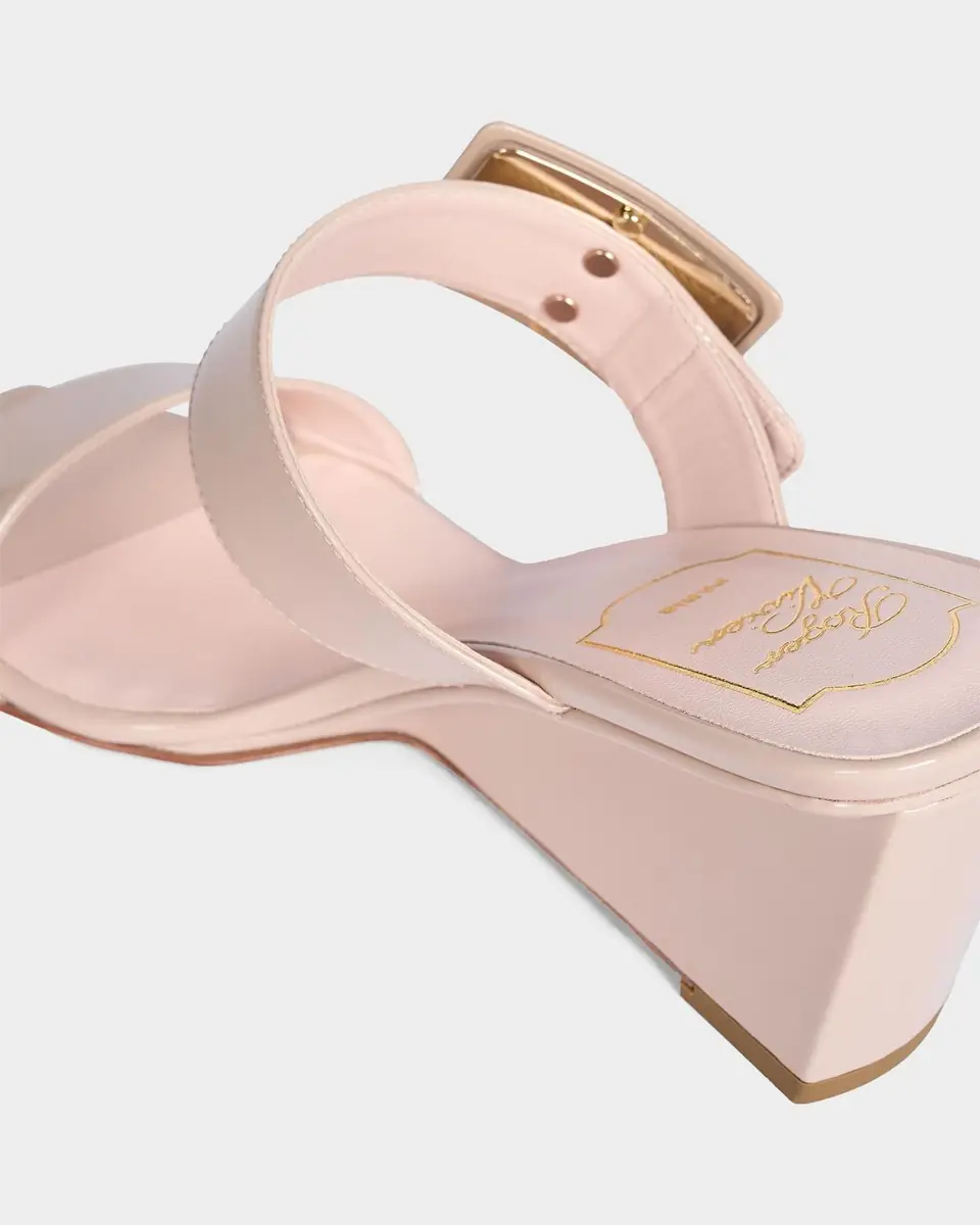 Roger Vivier 60mm Belle Vivier Patent Leather Wedge Mule Sandals | Thumbnail 7 Roger Vivier 60mm Belle Vivier Patent Leather Wedge Mule Sandals | Thumbnail 7