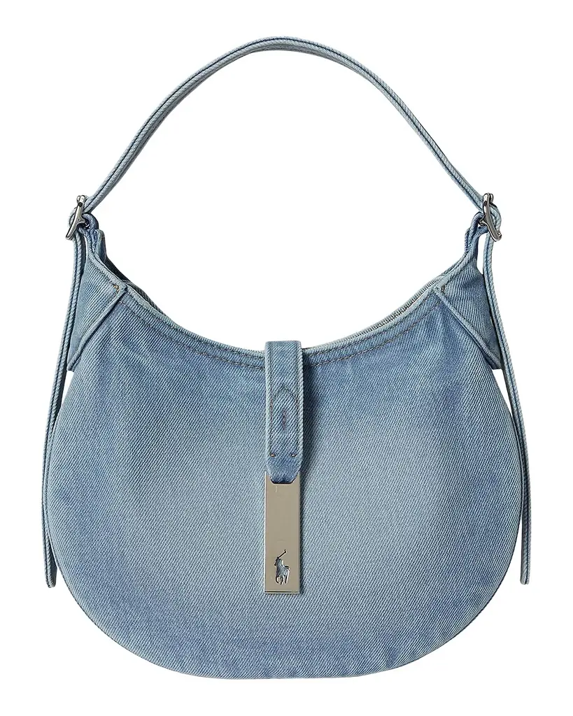 Polo Ralph Lauren Polo ID Denim Small Shoulder Bag