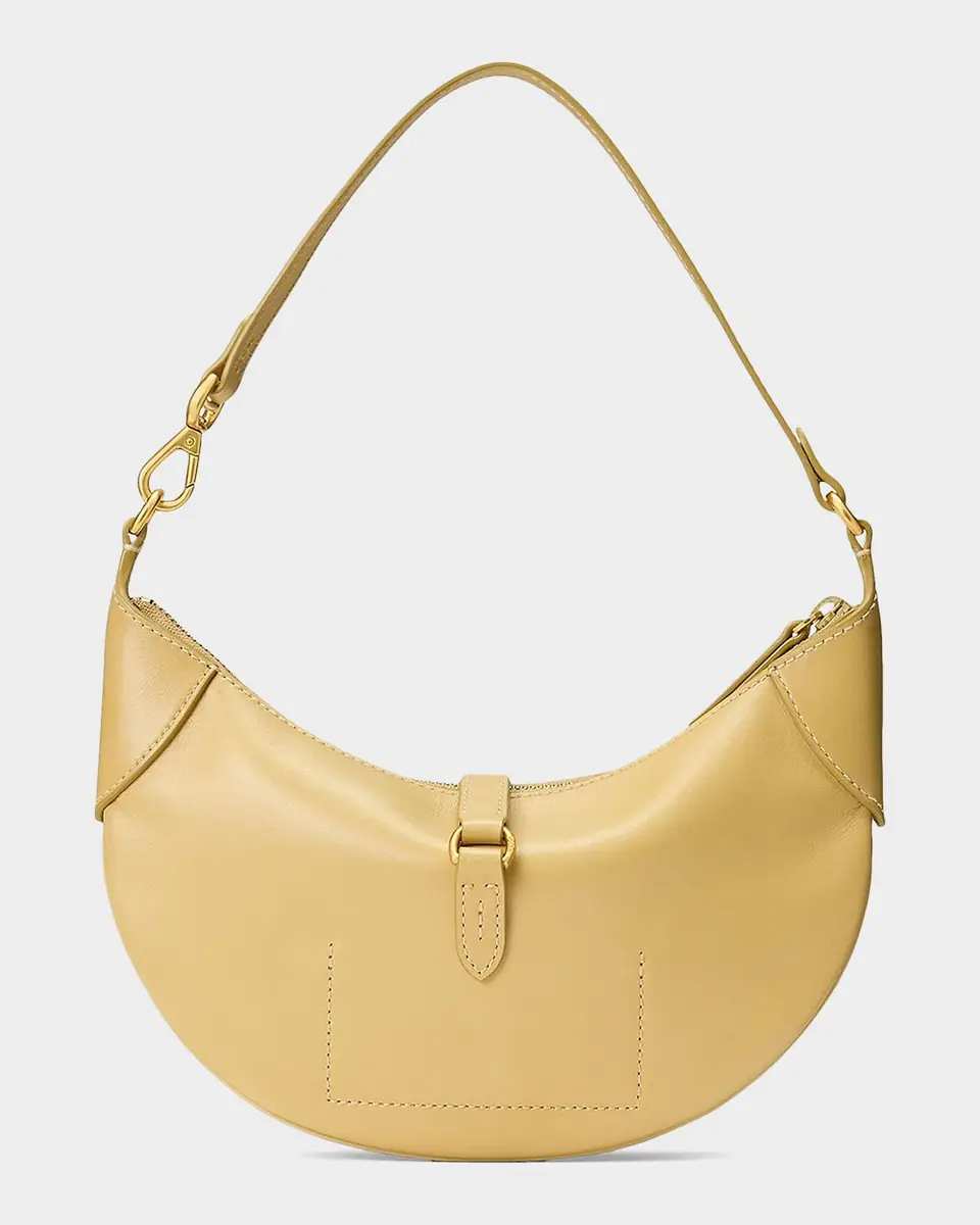 Polo Ralph Lauren Polo ID Calfskin Mini Shoulder Bag | Thumbnail 3 Polo Ralph Lauren Polo ID Calfskin Mini Shoulder Bag | Thumbnail 3