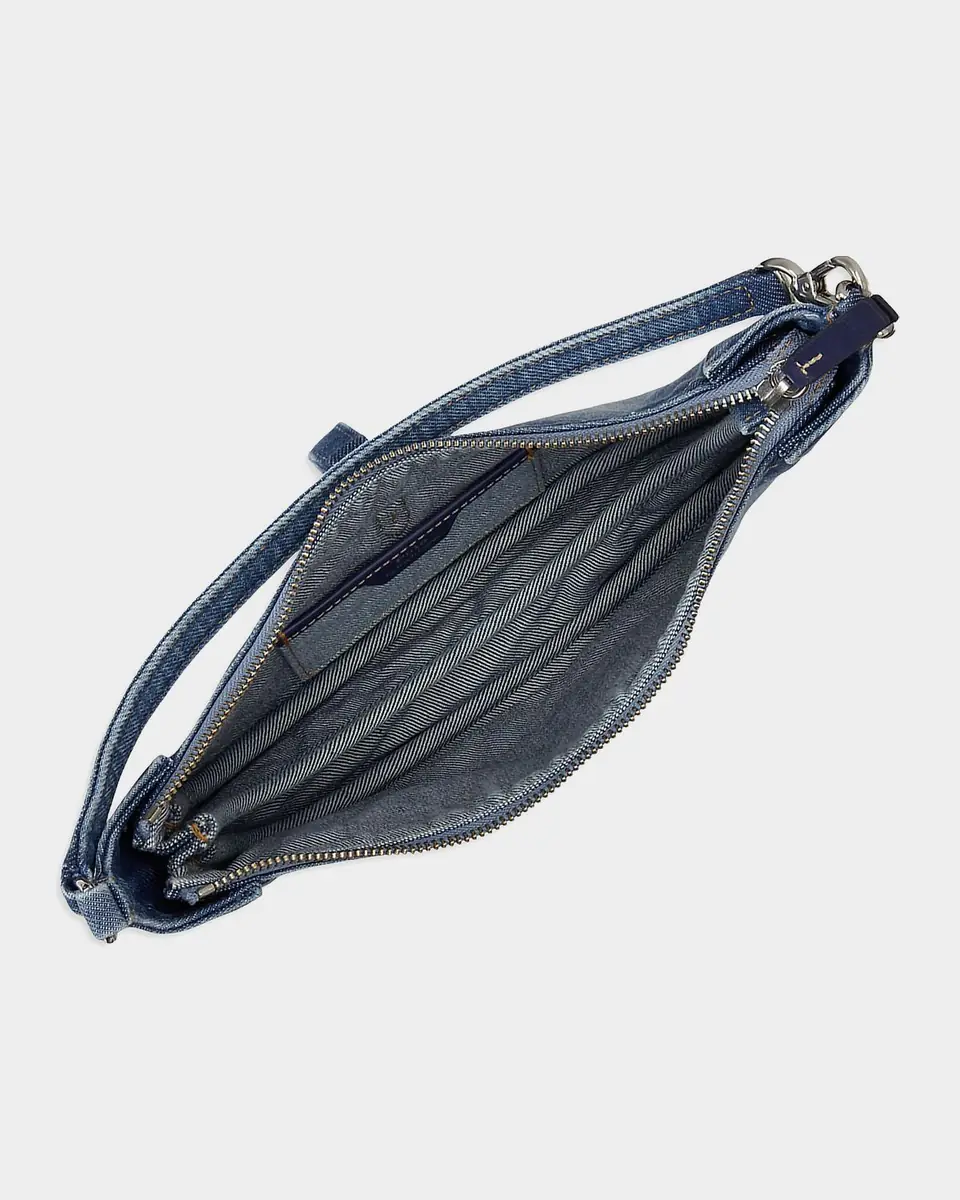 Polo Ralph Lauren Polo ID Denim Mini Shoulder Bag | Thumbnail 3 Polo Ralph Lauren Polo ID Denim Mini Shoulder Bag | Thumbnail 3