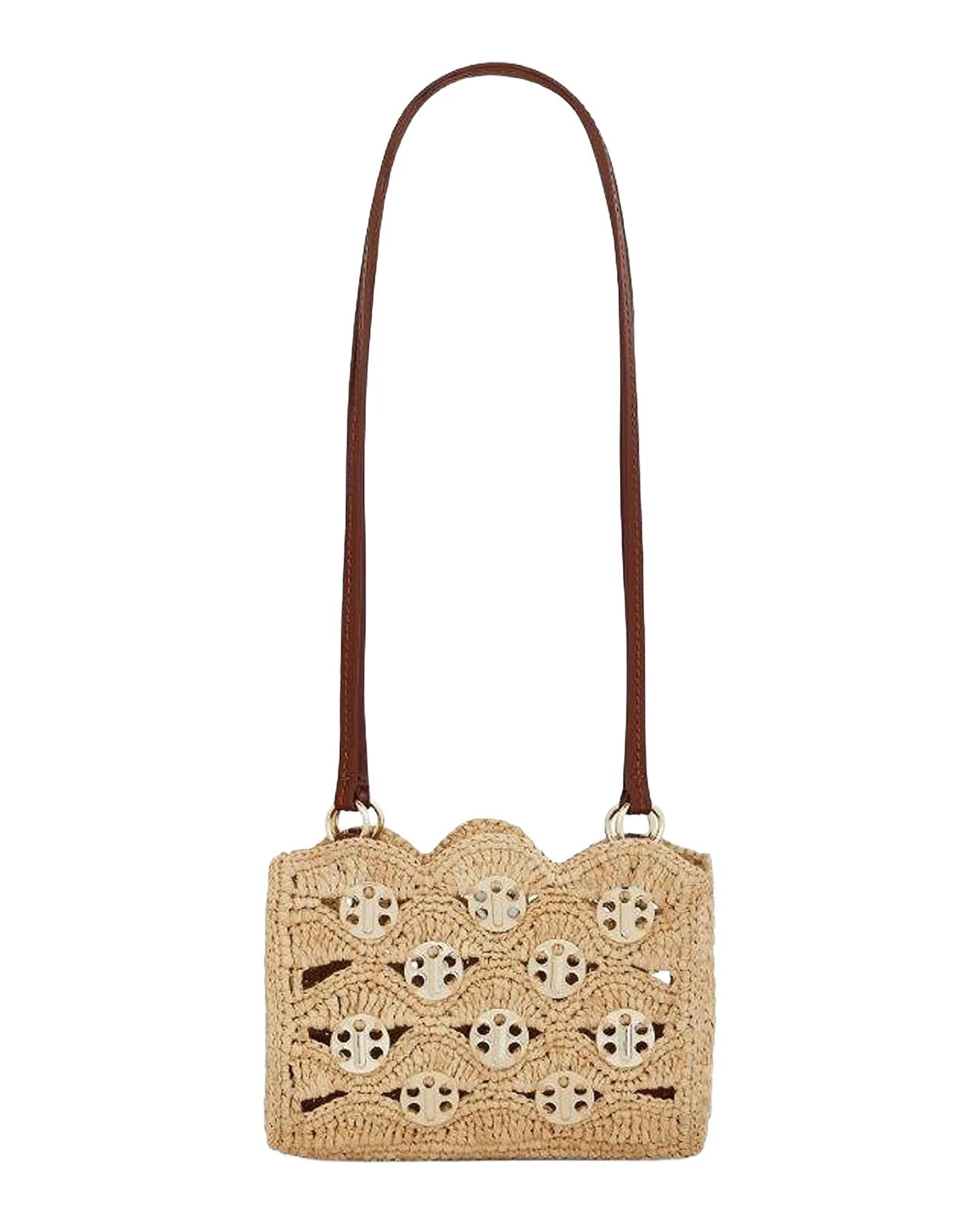 1969 Nano Raffia Shoulder Bag 1969 Nano Raffia Shoulder Bag