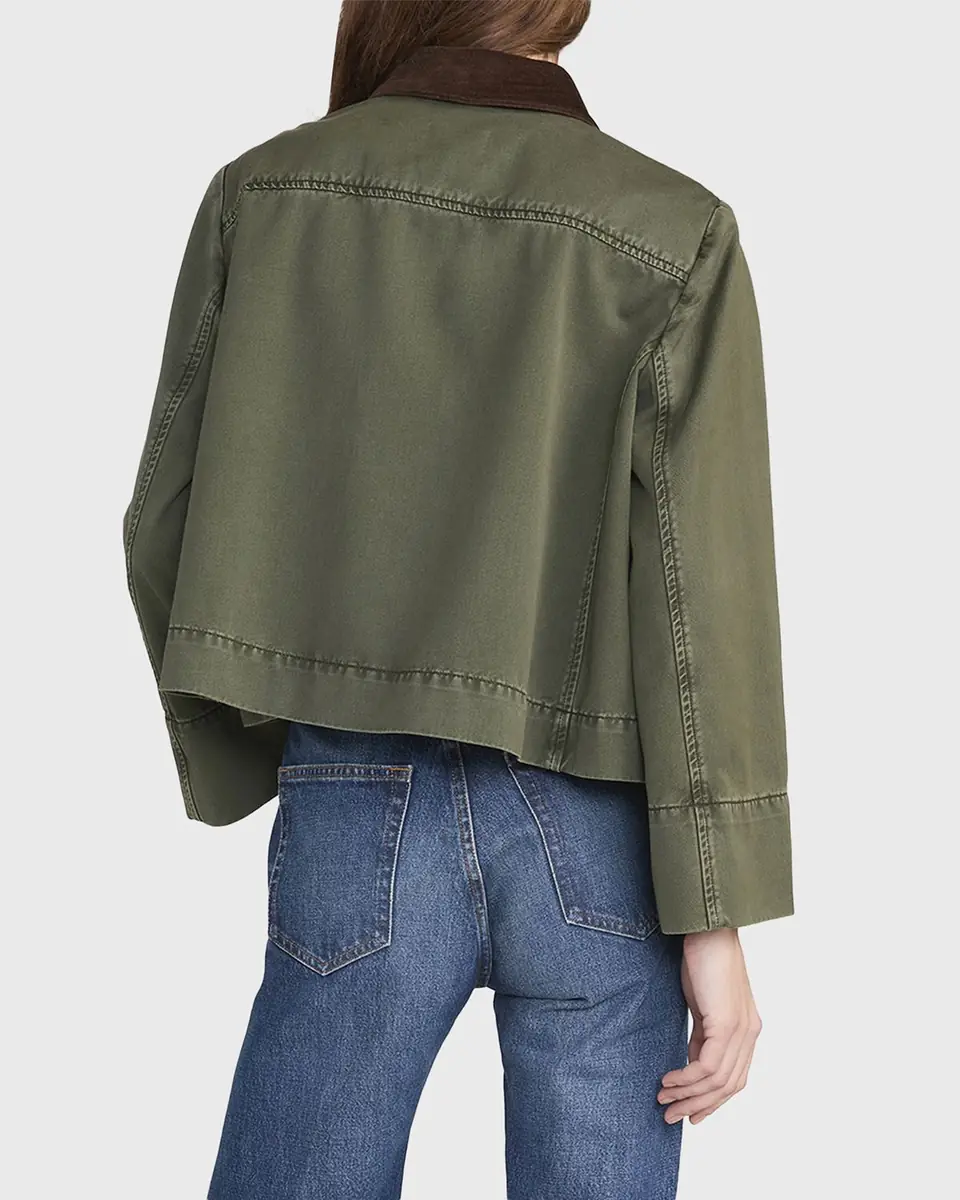 FRAME The Mini Swing Jacket | Thumbnail 3 FRAME The Mini Swing Jacket | Thumbnail 3
