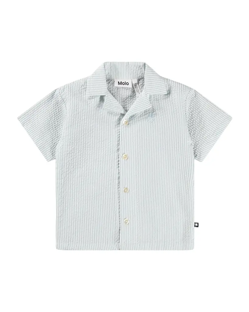 Molo Boy 's Eyou Short-Sleeve Shirt, Size 6M-2 | Image 1 Molo Boy 's Eyou Short-Sleeve Shirt, Size 6M-2 | Image 1
