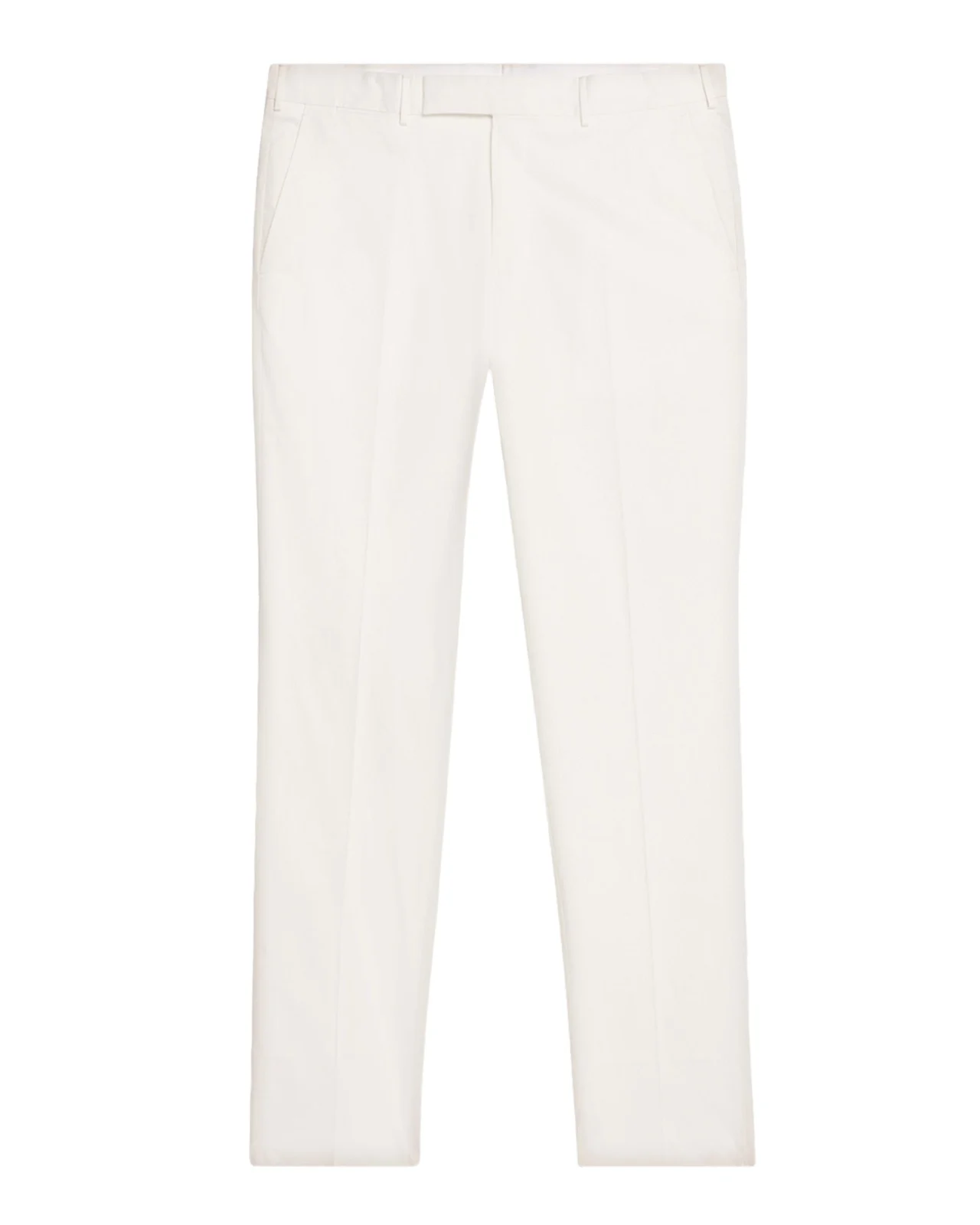 Zegna Men's Premium Cotton Straight-Leg Trousers