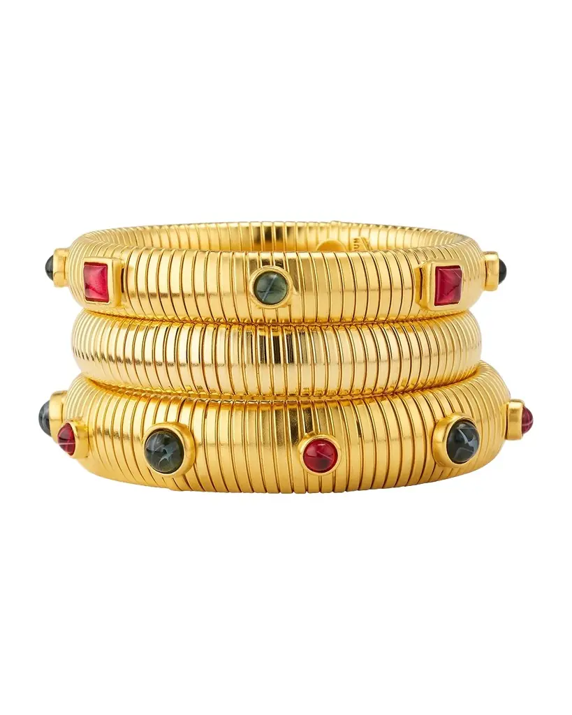 Ben-Amun Cobra Bracelets, Set of 3 | Image 1 Ben-Amun Cobra Bracelets, Set of 3 | Image 1