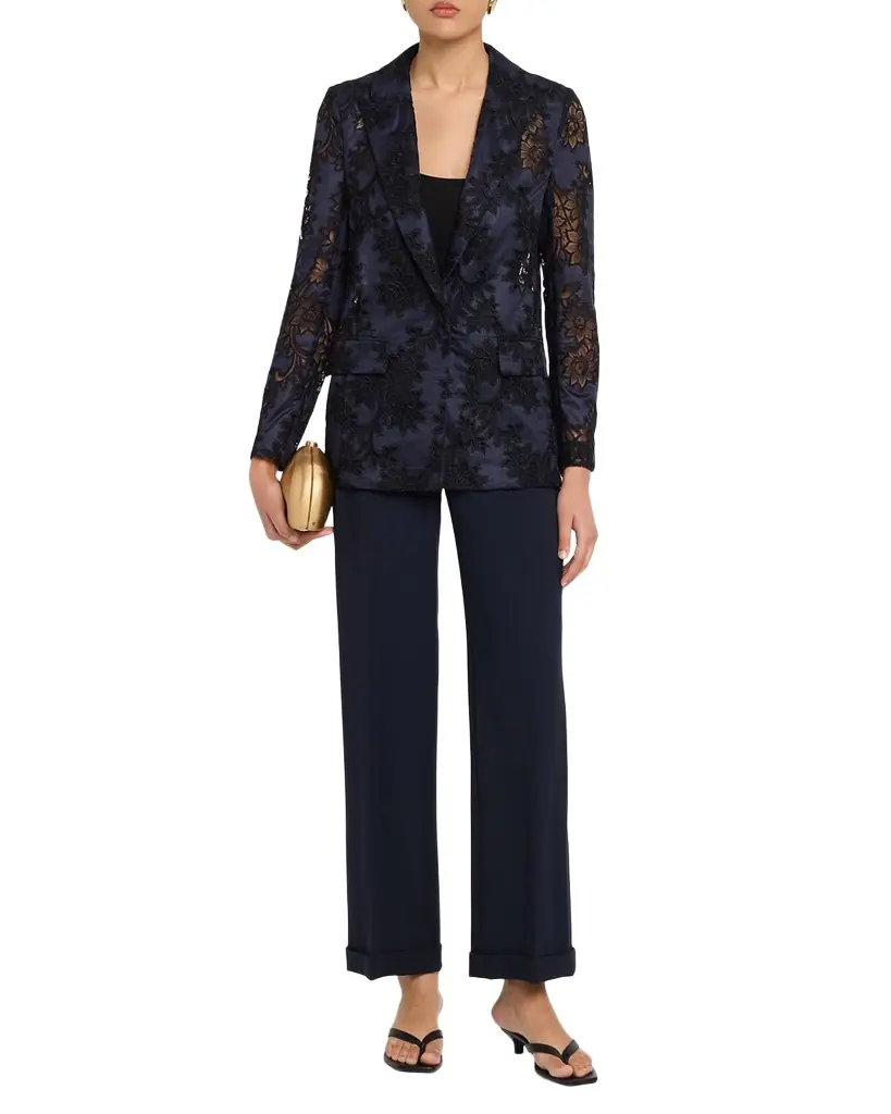 Ungaro Cornelia Lace-Inset Jacket | Image 1 Ungaro Cornelia Lace-Inset Jacket | Image 1