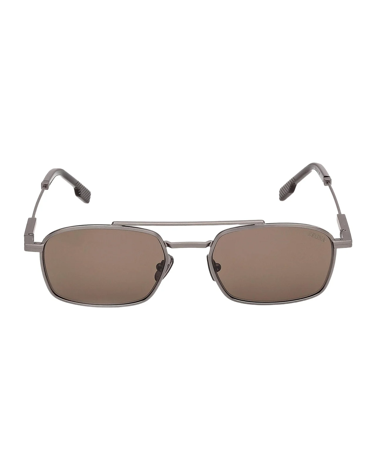 Zegna Men's Metal Aviator Sunglasses