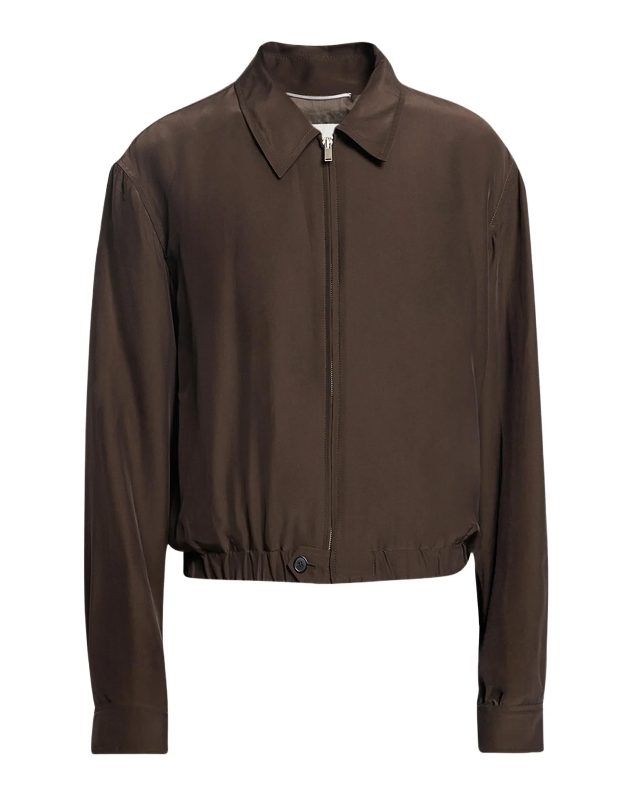 Men's Viscose and Silk Blouson Jacket