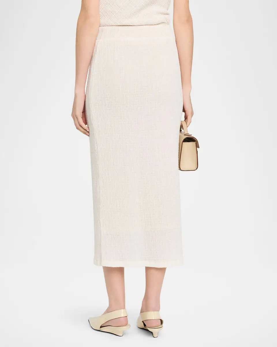 Vince Knit Shadow Grid Midi Skirt | Thumbnail 3 Vince Knit Shadow Grid Midi Skirt | Thumbnail 3