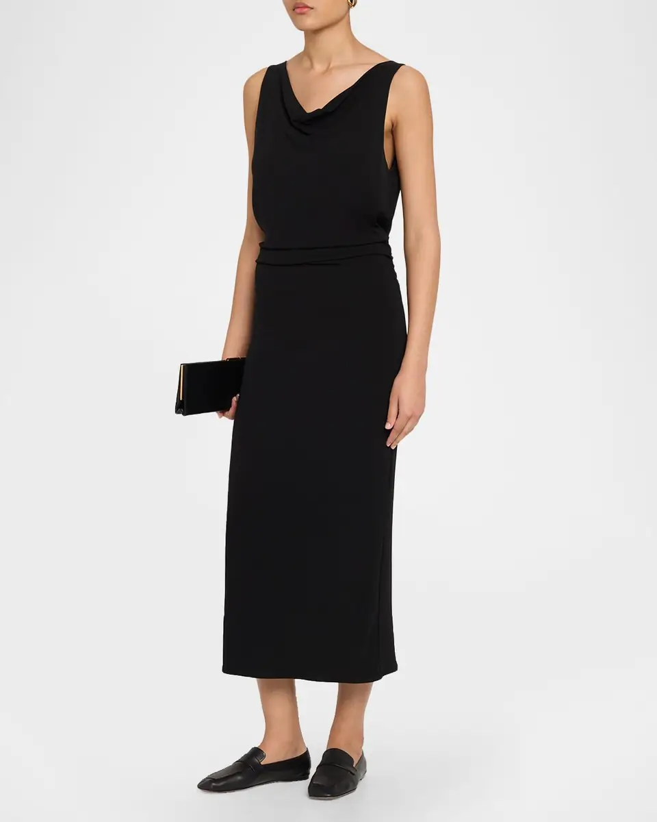 Vince Cowl-Neck Tank Dress | Thumbnail 4 Vince Cowl-Neck Tank Dress | Thumbnail 4
