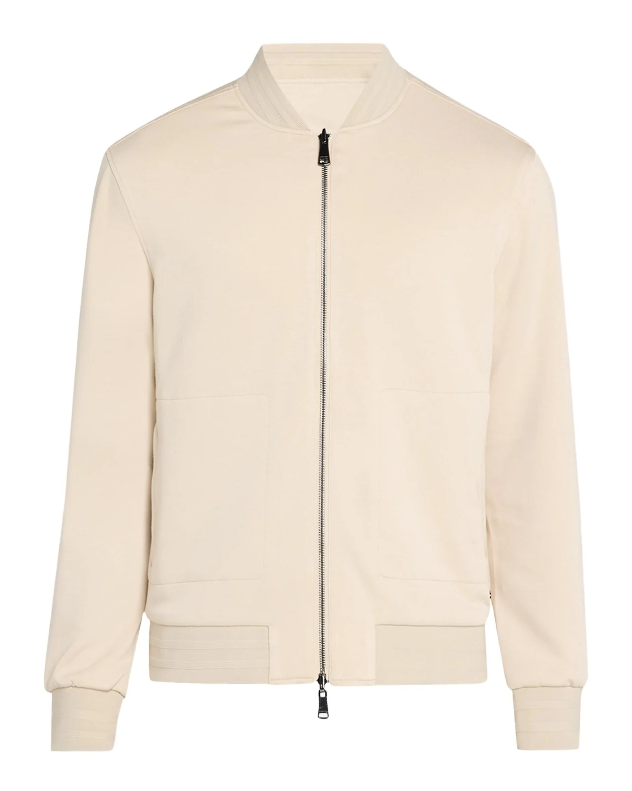 Bugatchi Men's Soft Touch Reversible Baseball Jacket