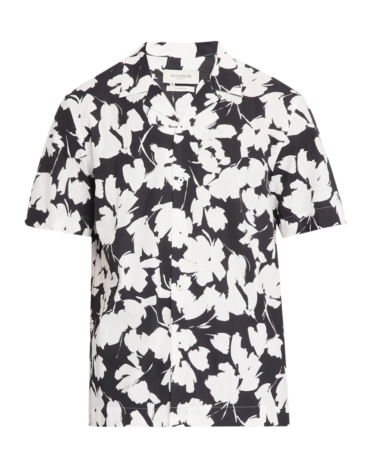 Bugatchi Men's Jackson Floral-Print Camp Shirt