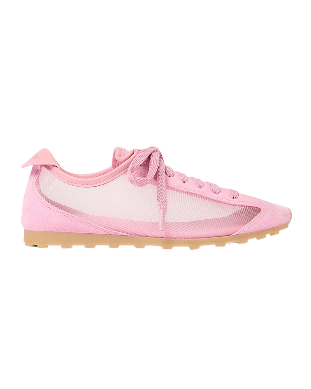 Jacquemus Les Tennis Suede and Mesh Low-Top Sneakers
