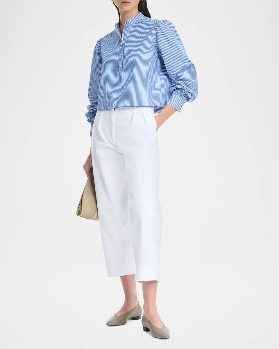 Altuzarra Margot Stripe Poplin Top | Thumbnail 2