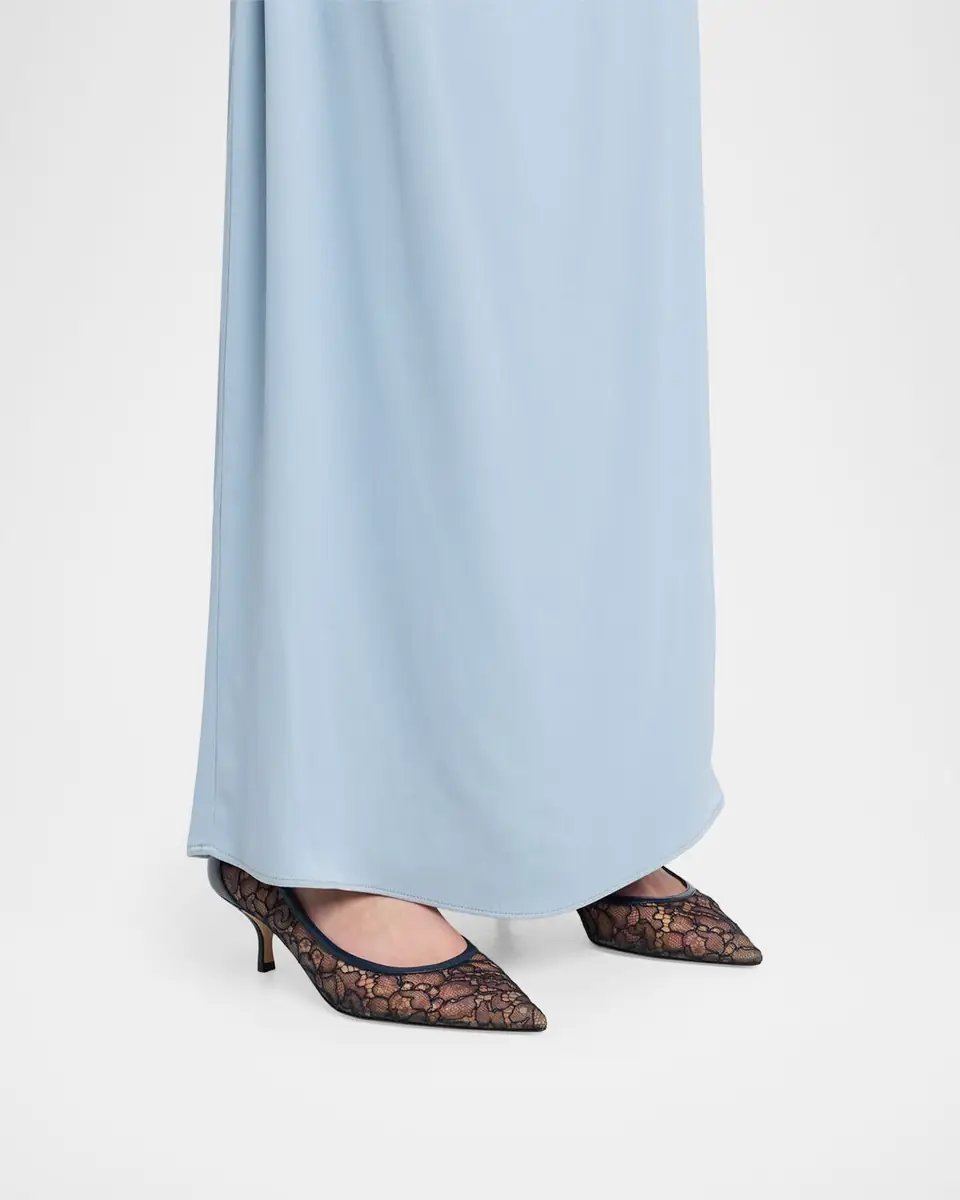 Stuart Weitzman 50mm Stuart Power Lace Pumps | Thumbnail 7 Stuart Weitzman 50mm Stuart Power Lace Pumps | Thumbnail 7