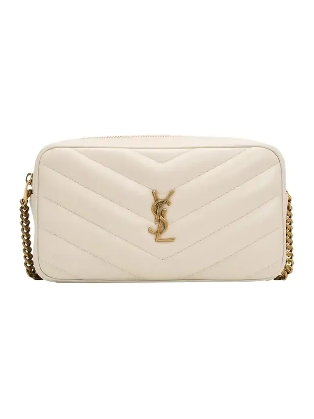 LouLou YSL Chevron Quilted Crossbody Bag LouLou YSL Chevron Quilted Crossbody Bag