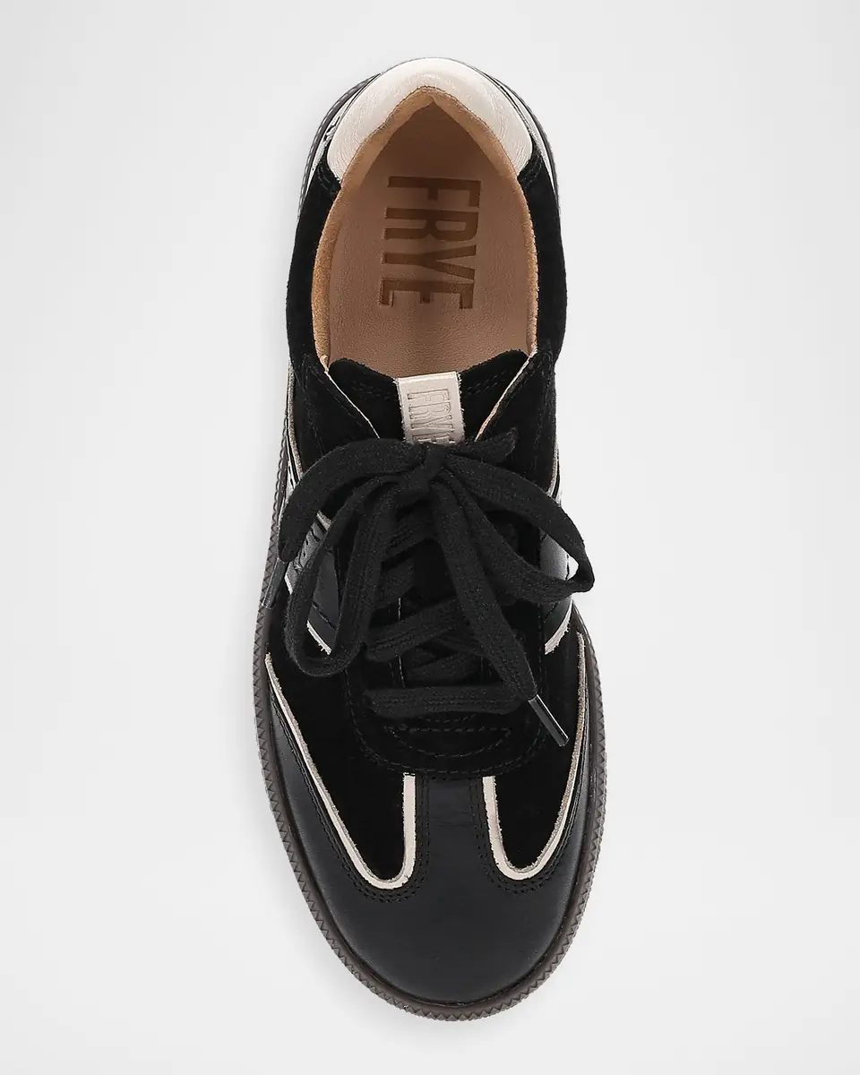 Frye Milly Mixed Leather Low-Top Sneakers | Thumbnail 5 Frye Milly Mixed Leather Low-Top Sneakers | Thumbnail 5