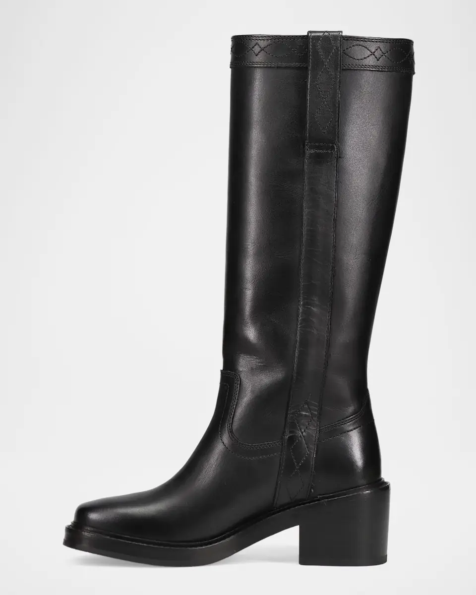 Frye Kate Leather Wide Calf Pull-On Boots | Thumbnail 3 Frye Kate Leather Wide Calf Pull-On Boots | Thumbnail 3