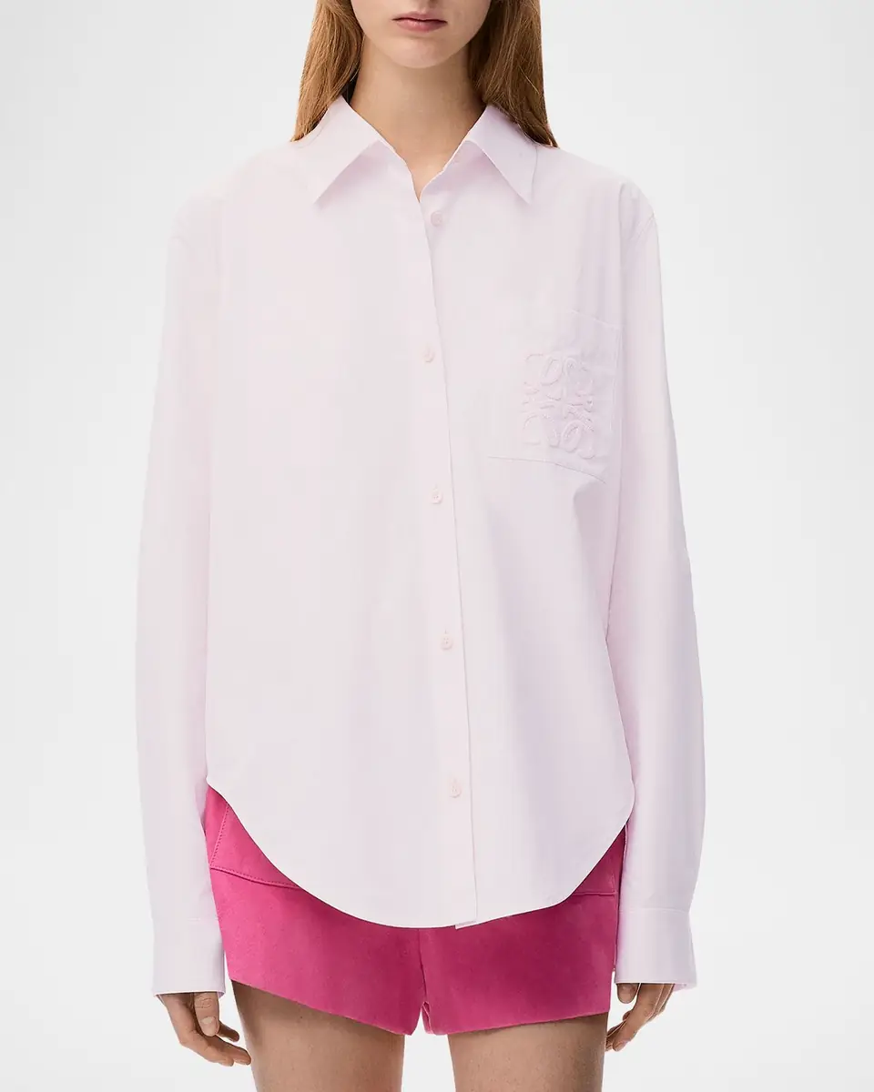Loewe x Paula's Ibiza Anagram-Pocket Button-Down Shirt | Thumbnail 3 Loewe x Paula's Ibiza Anagram-Pocket Button-Down Shirt | Thumbnail 3