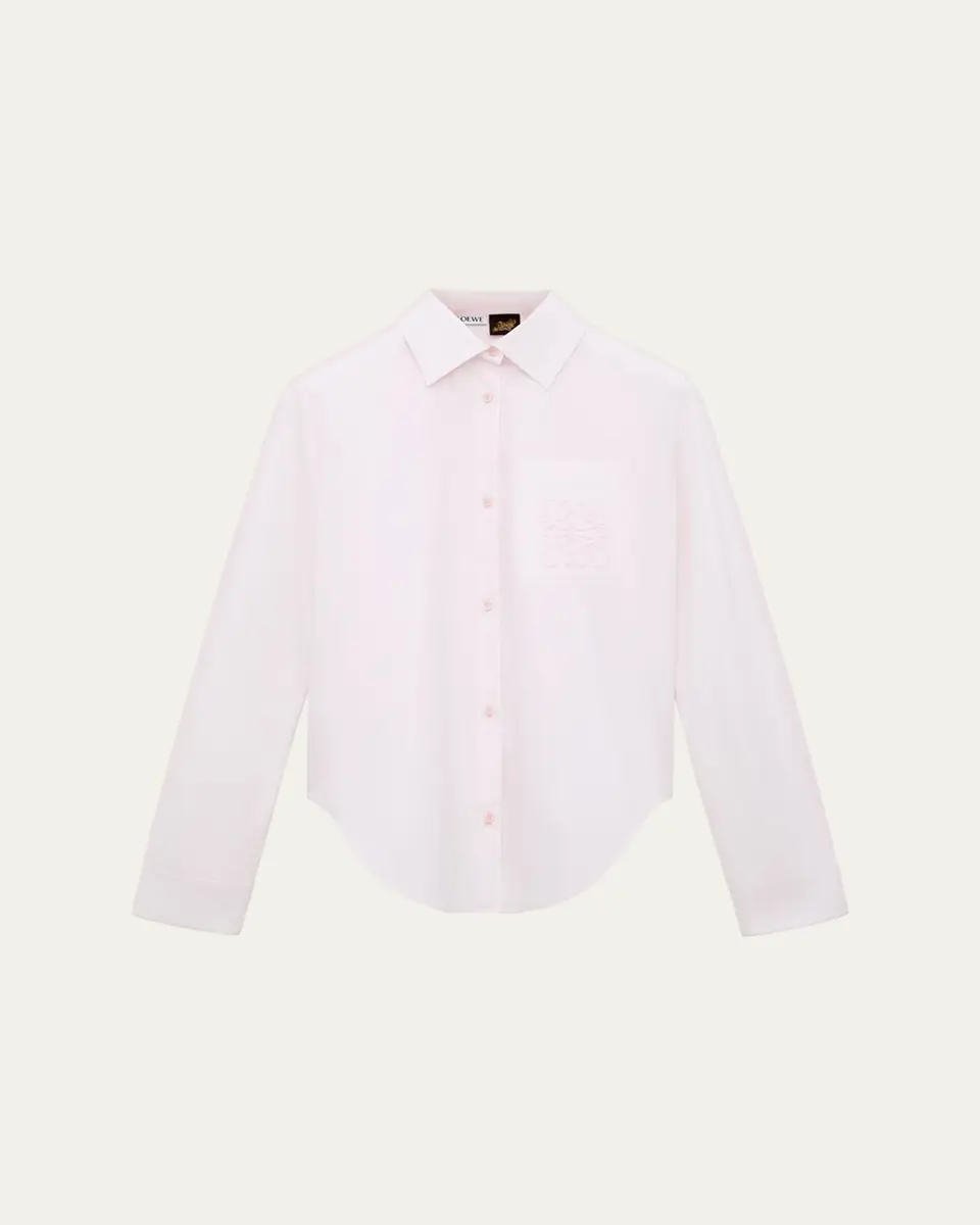 Loewe x Paula's Ibiza Anagram-Pocket Button-Down Shirt | Thumbnail 6 Loewe x Paula's Ibiza Anagram-Pocket Button-Down Shirt | Thumbnail 6