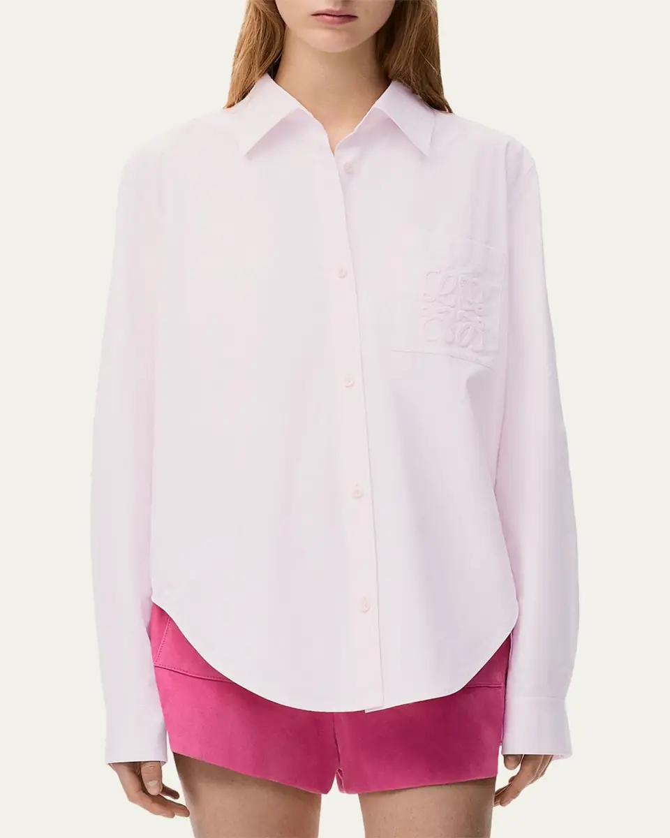 Loewe x Paula's Ibiza Anagram-Pocket Button-Down Shirt | Thumbnail 9 Loewe x Paula's Ibiza Anagram-Pocket Button-Down Shirt | Thumbnail 9