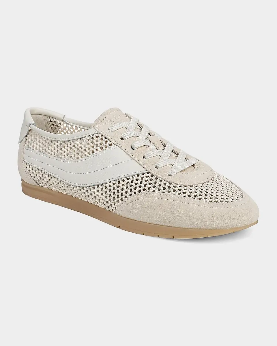 Vince La Runner Suede Netting Sneakers | Thumbnail 4 Vince La Runner Suede Netting Sneakers | Thumbnail 4