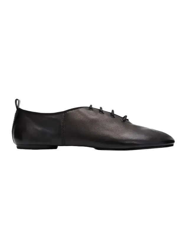 Tabi Jazz Leather Lace-Up Flats Tabi Jazz Leather Lace-Up Flats