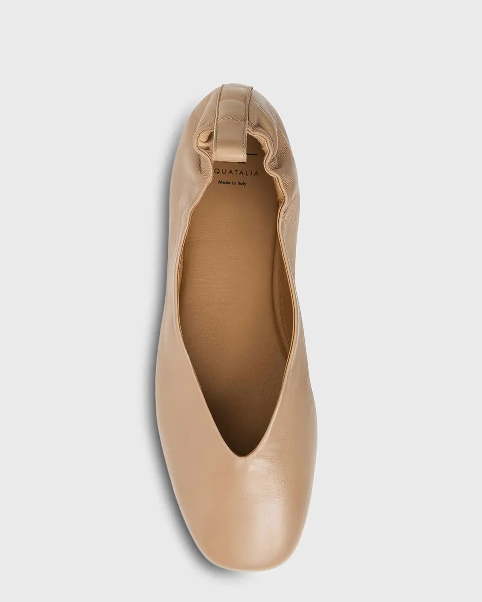 Aquatalia Clio Leather Ballerina Flats | Thumbnail 5