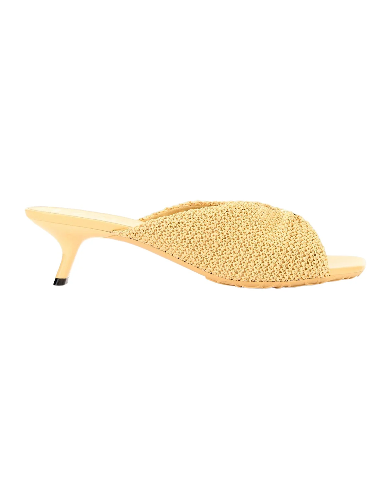 Loewe x Paula's Ibiza 45mm Pebble Woven Slide Sandals