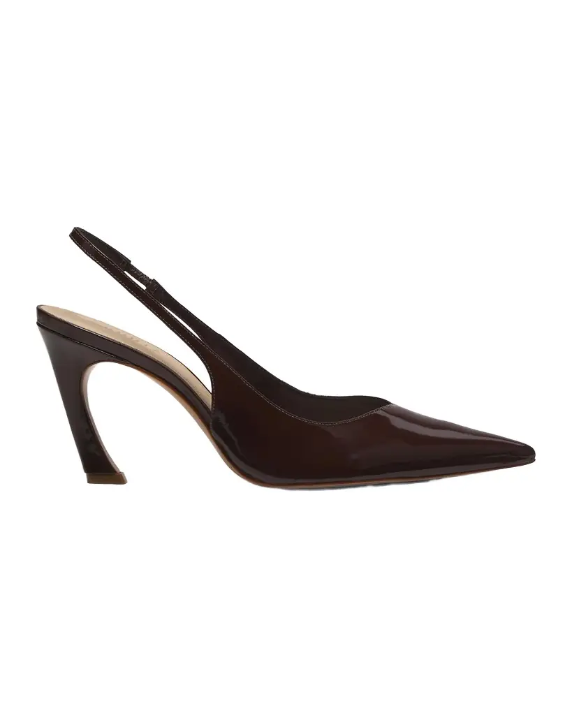 Schutz 75mm Lexi Patent Leather Slingback Pumps | Image 1 Schutz 75mm Lexi Patent Leather Slingback Pumps | Image 1